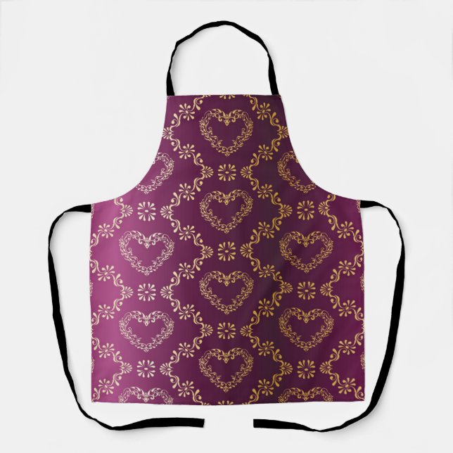 Tablier Motif brocart (Recto)