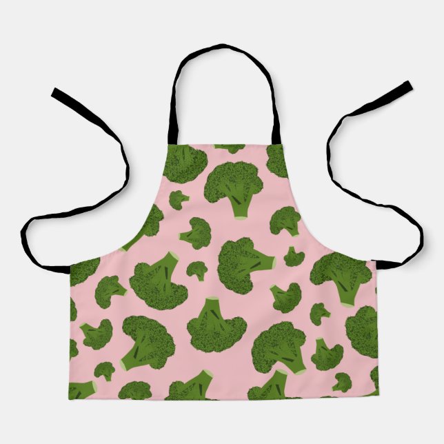 Tablier Motif Broccoli (Recto)