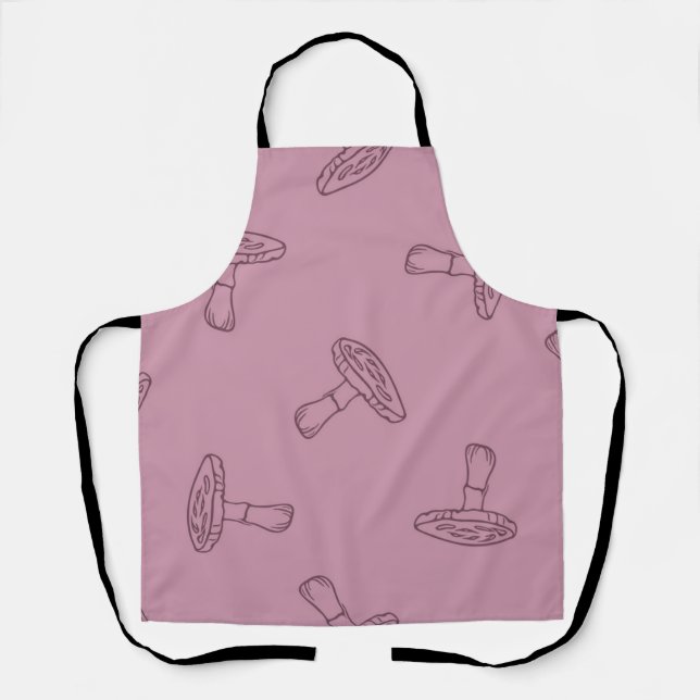 Tablier Motif champignon (Recto)