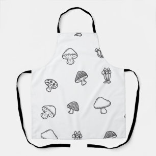 Tablier Motif champignon