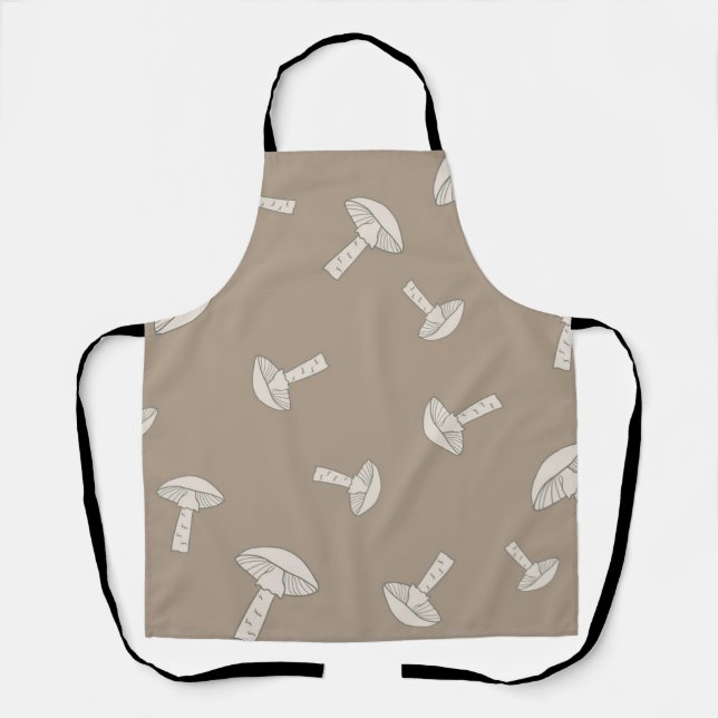 Tablier Motif champignon (Recto)