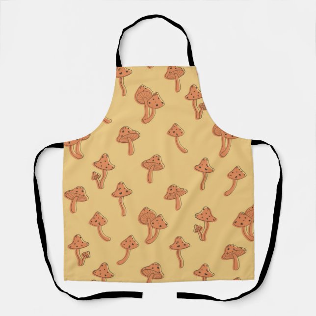 Tablier Motif champignon (Recto)