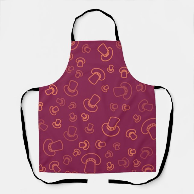Tablier Motif champignon (Recto)