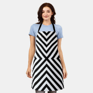 Tablier Motif Chevron Abstrait moderne