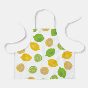 Tablier Motif citron et citron vert