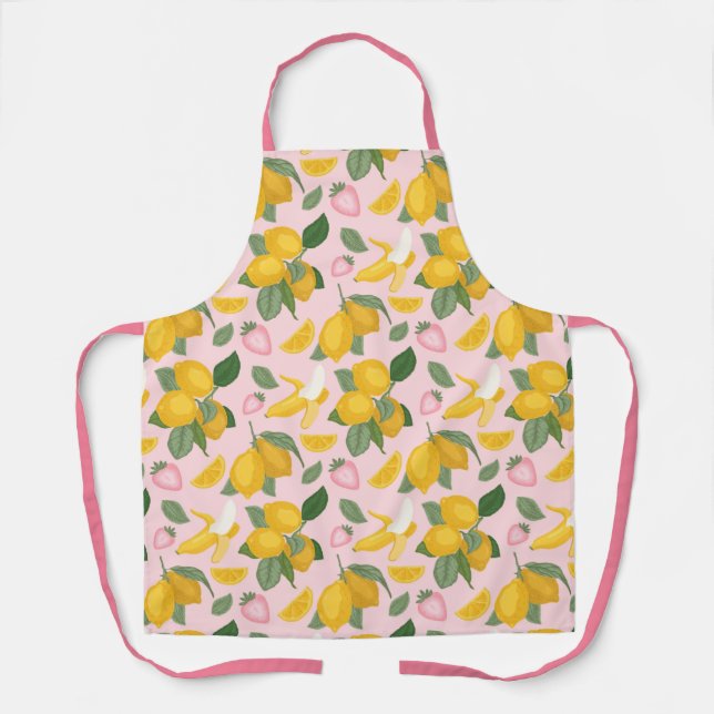 Tablier Motif Citrus (Recto)
