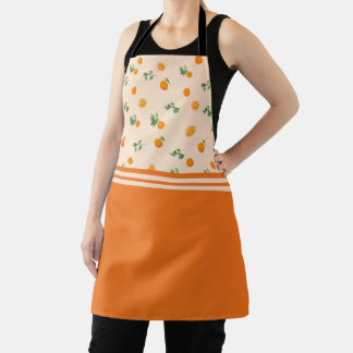 Tablier Motif classique de citrus fruit orange