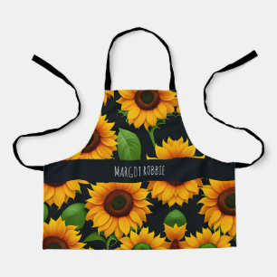Tablier Motif couleur Sunflower Farm 3D