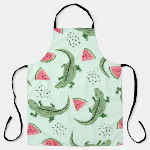 Tablier Motif crocodile sans joint avec tranches de pastè