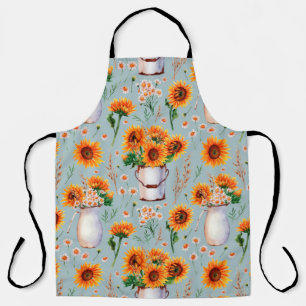 Tablier Motif d'aquarelle transparente avec colo brillant