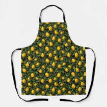 Motif d'arbre de citron agrumes vibrant