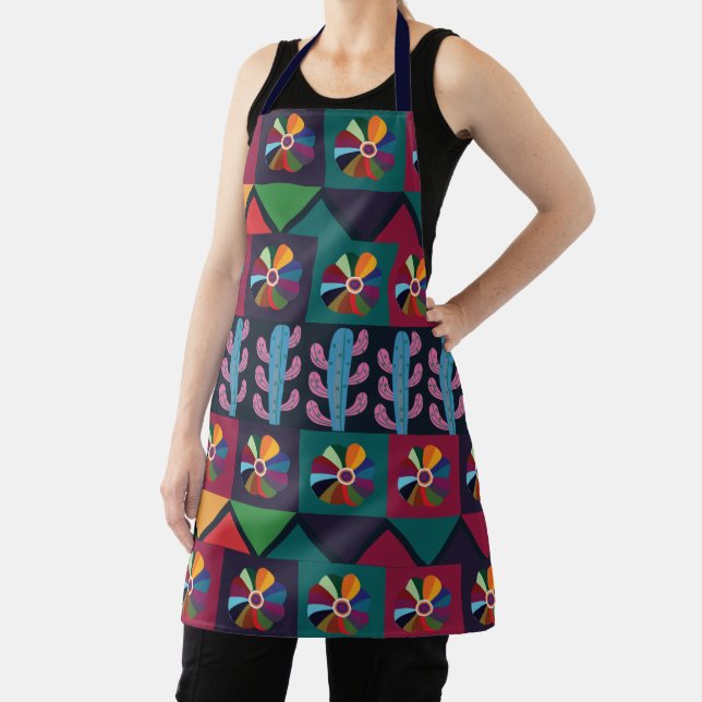Tablier Motif d'art mexicain Cinco De Mayo  (Insitu)