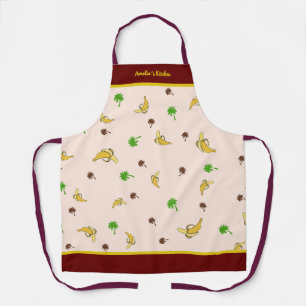 Tablier Motif de bananes