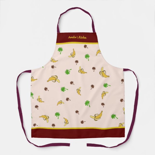 Tablier Motif de bananes (Recto)