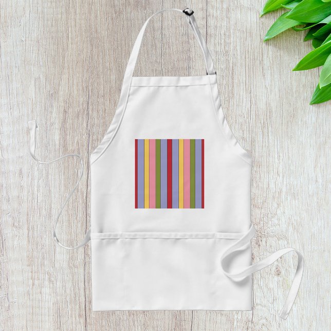 Tablier Motif de bandes verticales colorées (Créateur téléchargé)
