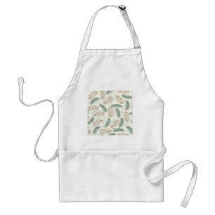 Tablier Motif de branches persistantes de pin et de cèdre
