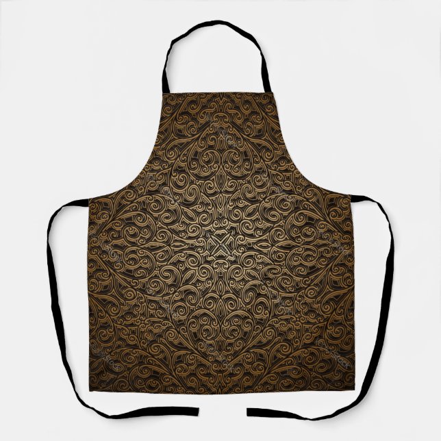 Tablier Motif de brocart (Recto)