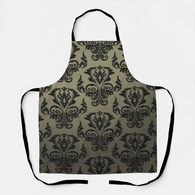 Tablier Motif de brocart (Recto)