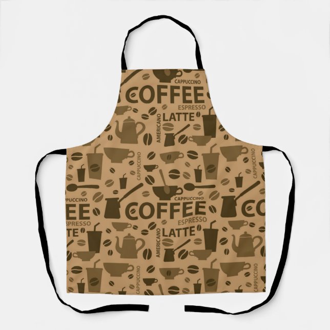 Tablier Motif de café (Recto)