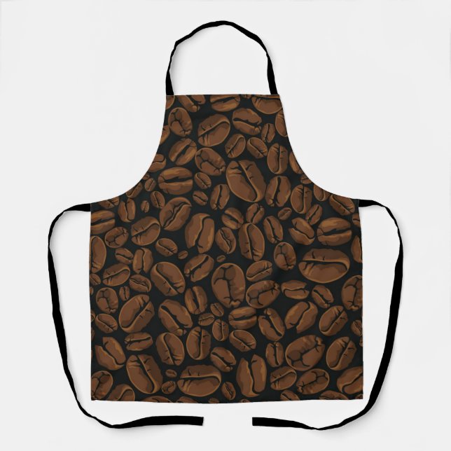 Tablier Motif de café (Recto)