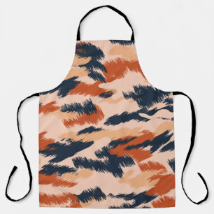 Tablier Motif de camouflage Abstrait. paroi vintage transp