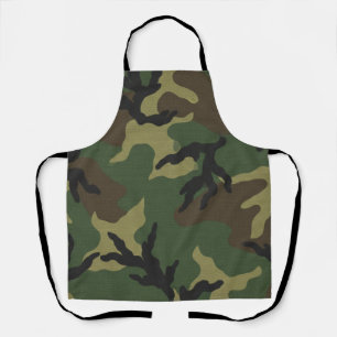 Tablier Motif de camouflage forestier militaire