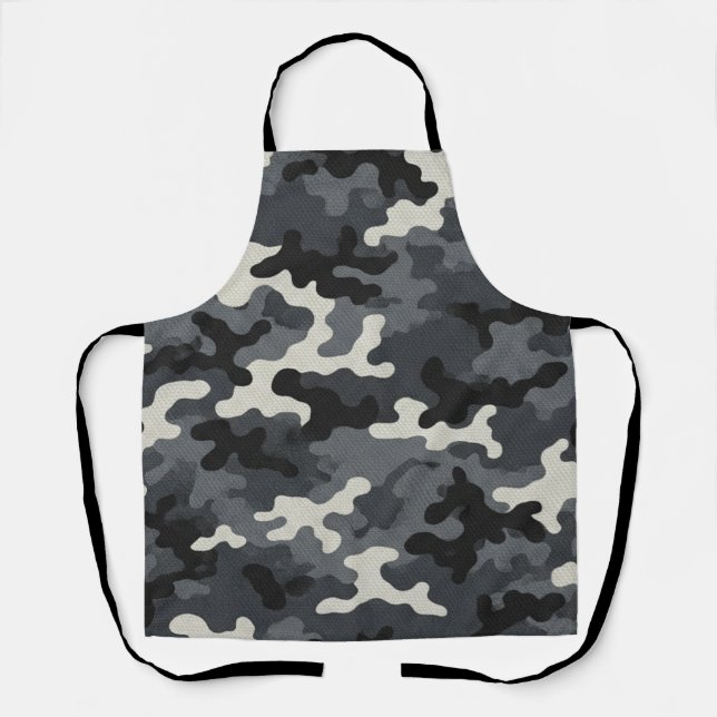Tablier Motif de camouflage militaire urbain (Recto)