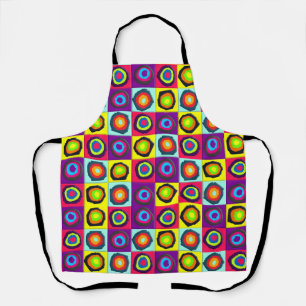 Tablier Motif de cercles colorés