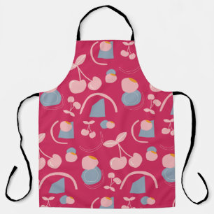 Tablier motif de cerise