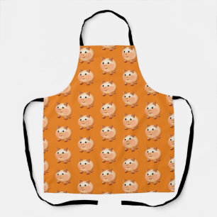 Tablier Motif de cochon pour bébé en caricature mignonne