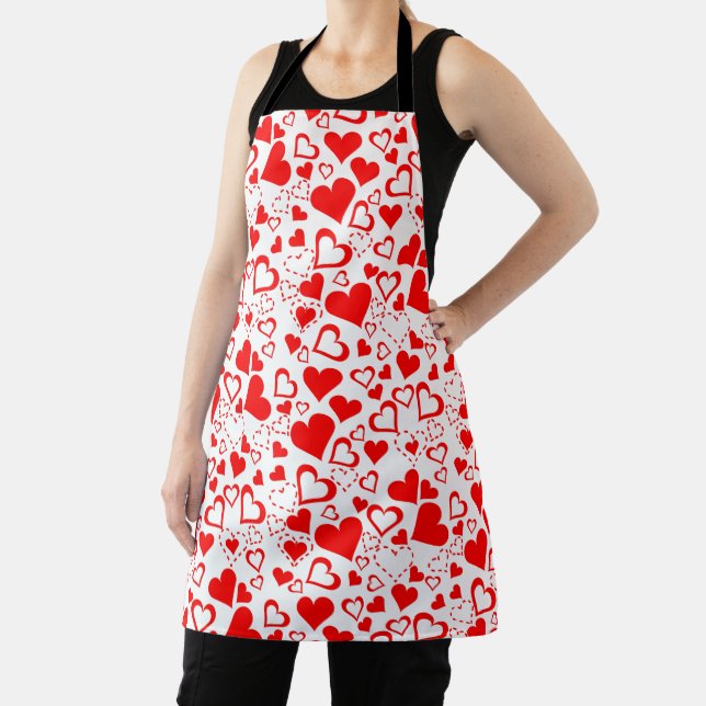 Tablier Motif de coeur (Insitu)