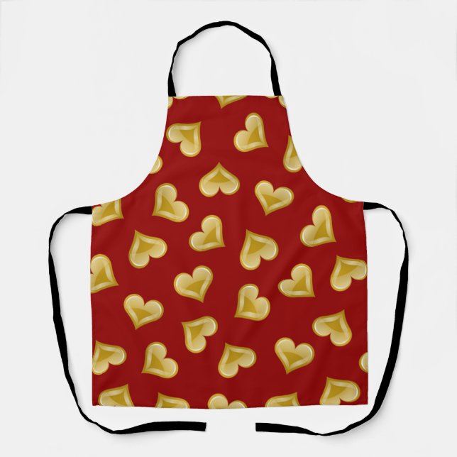 Tablier Motif de coeur (Recto)