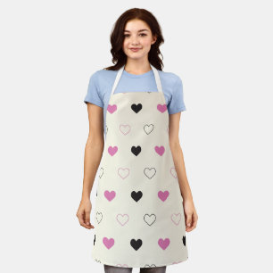 Tablier Motif de cœur simple mignon