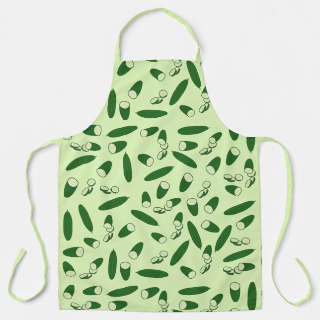 Tablier Motif de concombre (Recto)