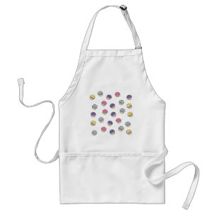 Tablier Motif de Cupcakes Pastel