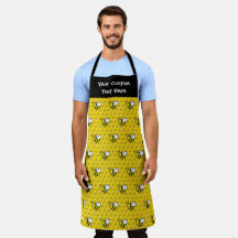 Motif de dessin d'abeille