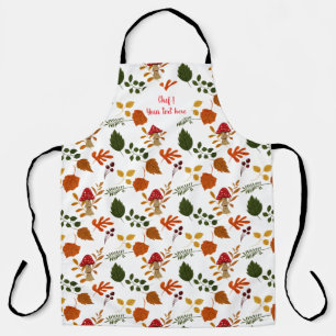 Tablier Motif de feuilles d'Automne chaudes et confortable