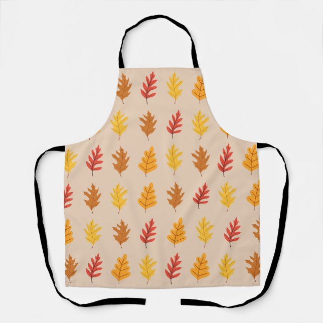Tablier Motif de feuilles de chêne (Recto)