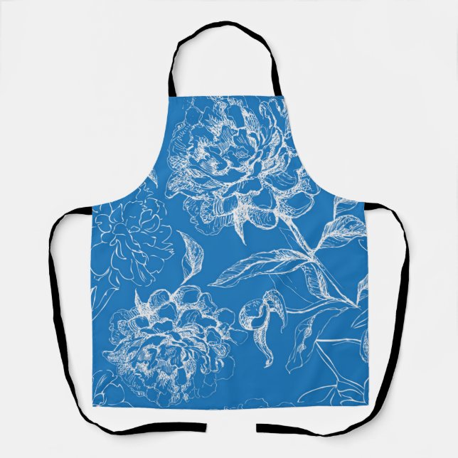 Tablier Motif de fleurs (Recto)