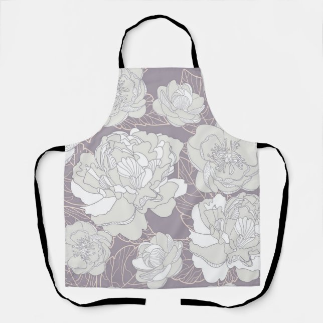 Tablier Motif de fleurs (Recto)