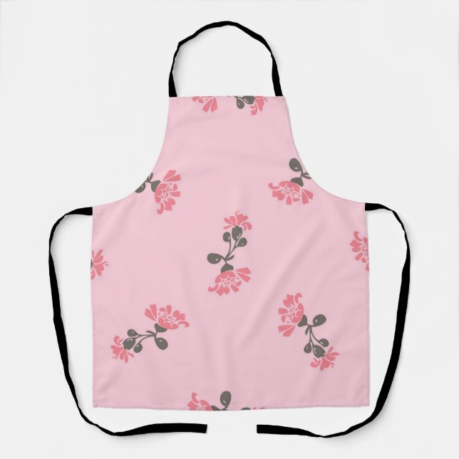 Tablier Motif de fleurs (Recto)