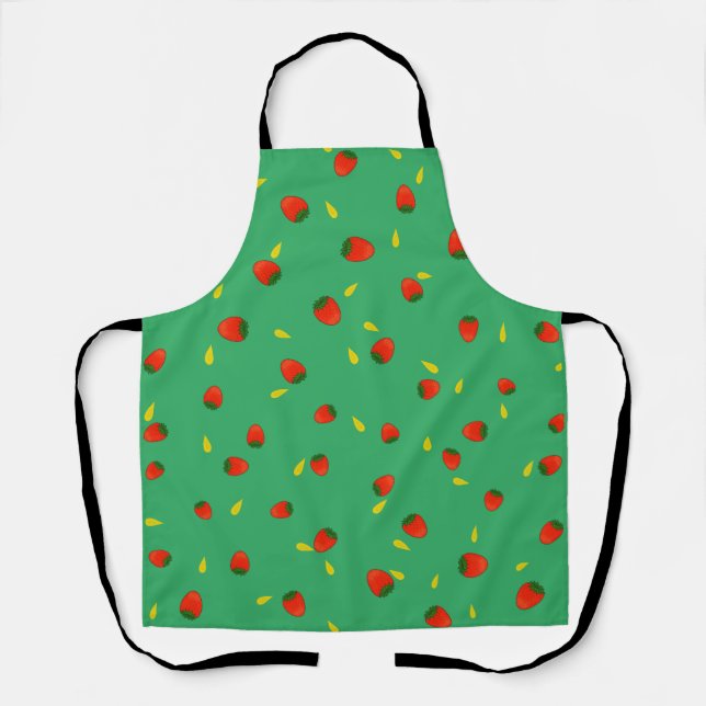 Tablier Motif de fraises (Recto)