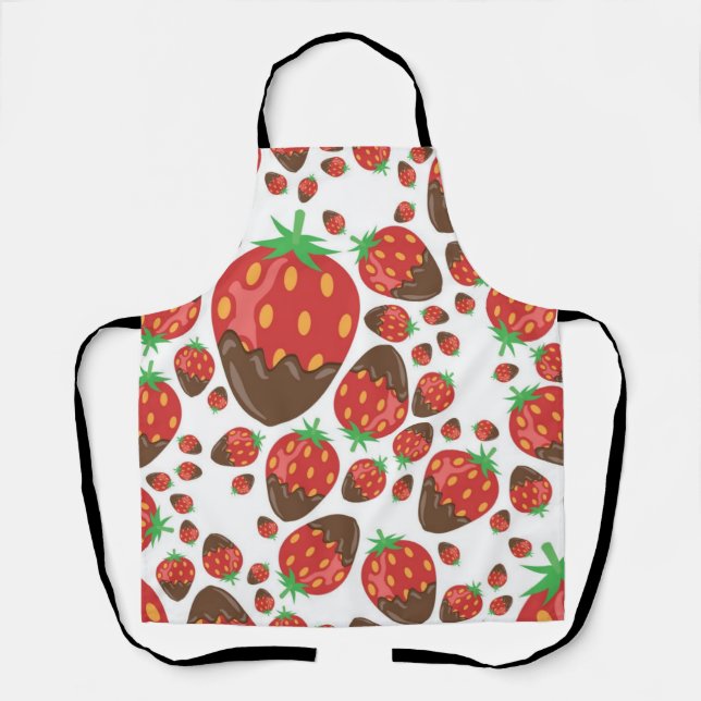 Tablier Motif de fraises (Recto)