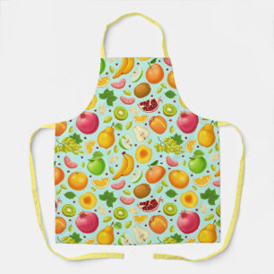 Tablier Motif de fruits exotiques