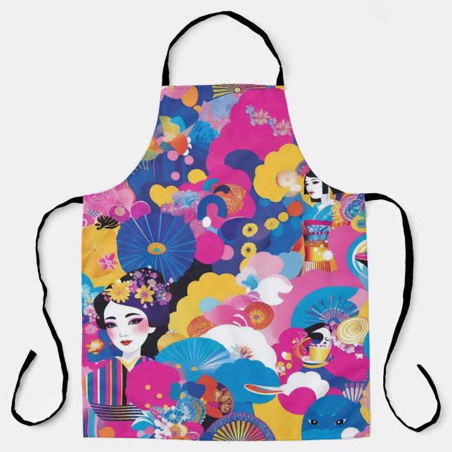 Tablier Motif de Harajuku (Recto)