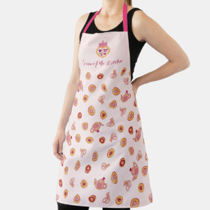 Tablier Motif de la Couronne de la Queen of the Kitchen Te
