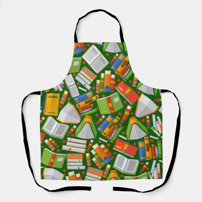 Tablier Motif de livre (Recto)