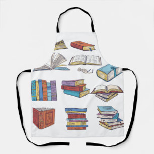 Tablier Motif de livre