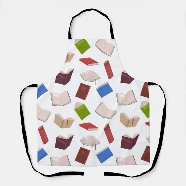 Tablier Motif de livre (Recto)