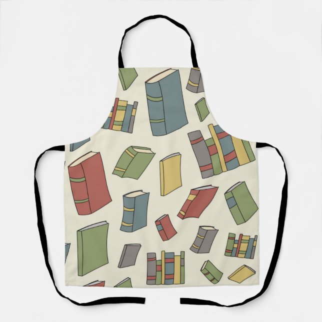 Tablier Motif de livre (Recto)